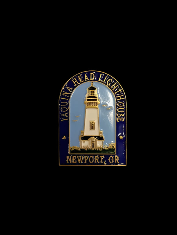 Pin Yaquina Head Blue
