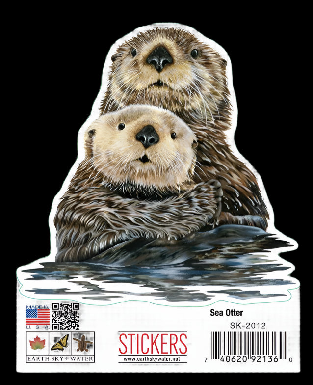 Sticker Sea Otter