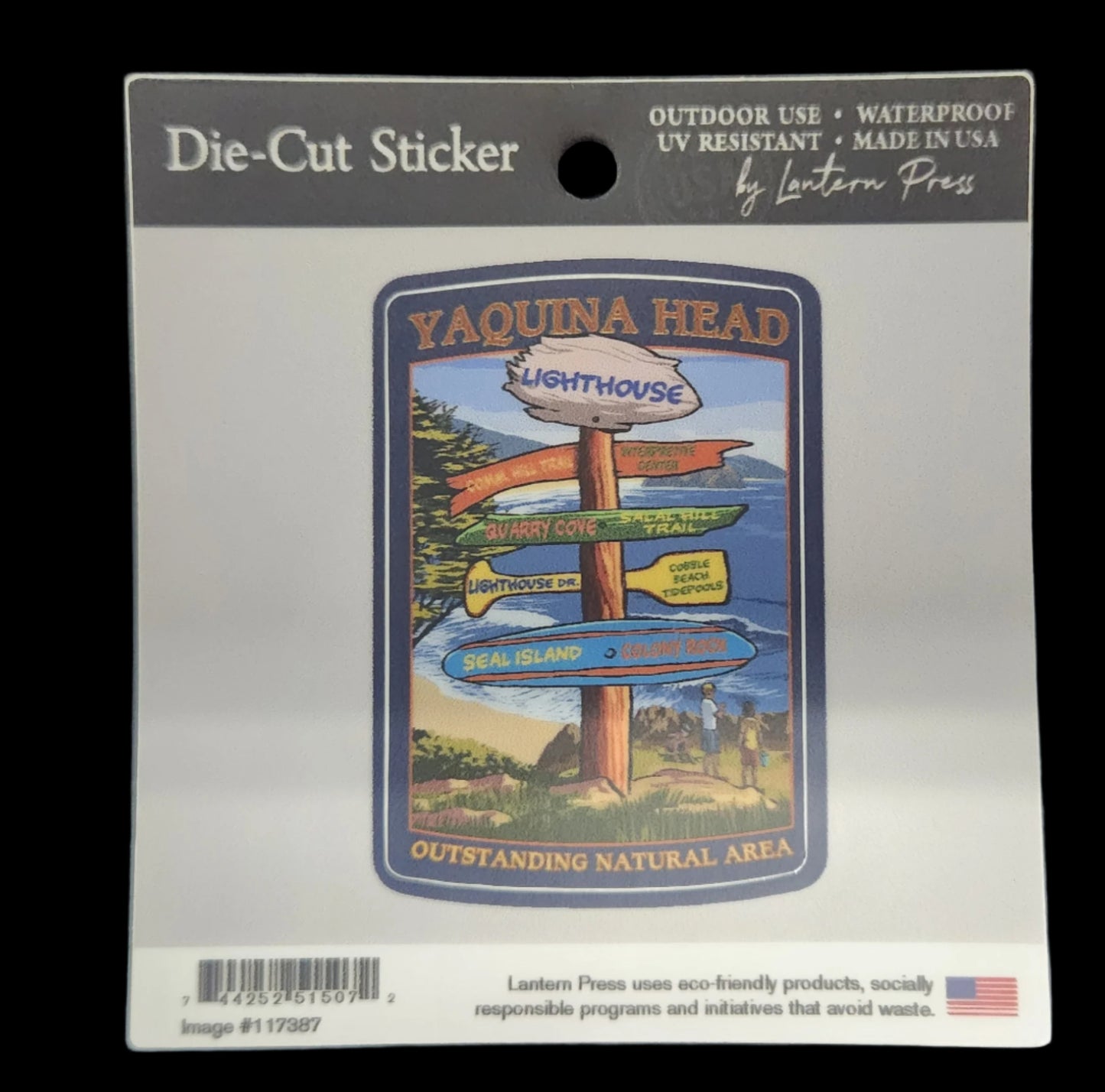 Sticker Die Cut Signpost YHONA