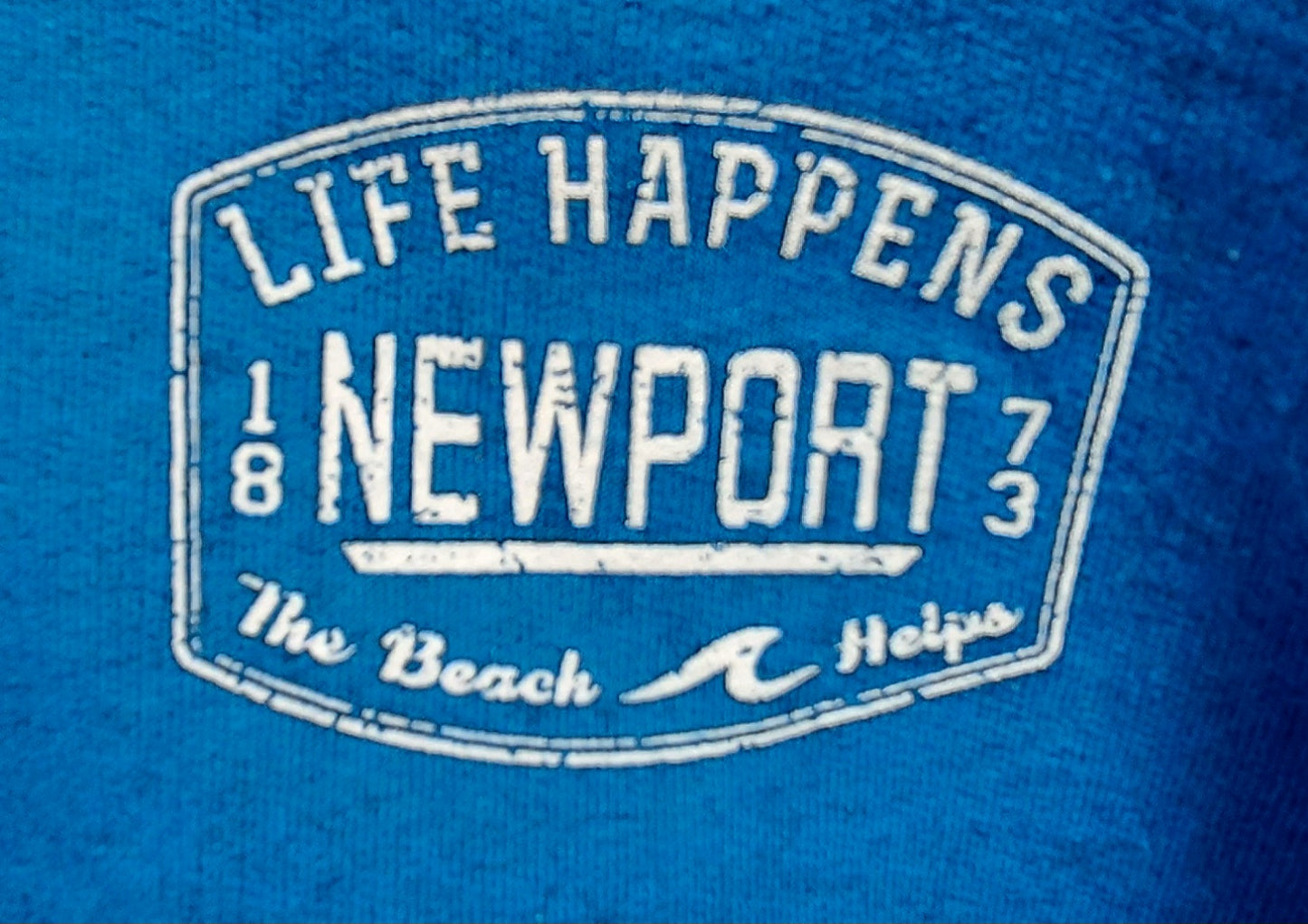 SWT Overdyed Blue Zip