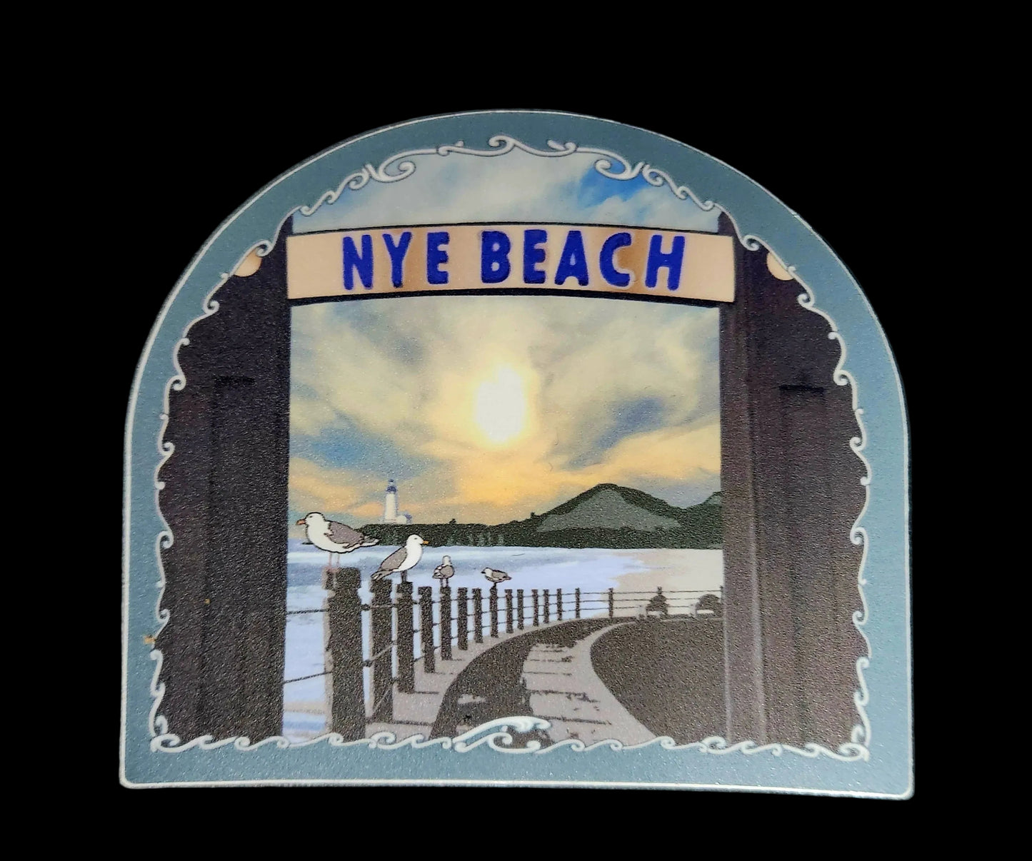 Sticker Nye Beach