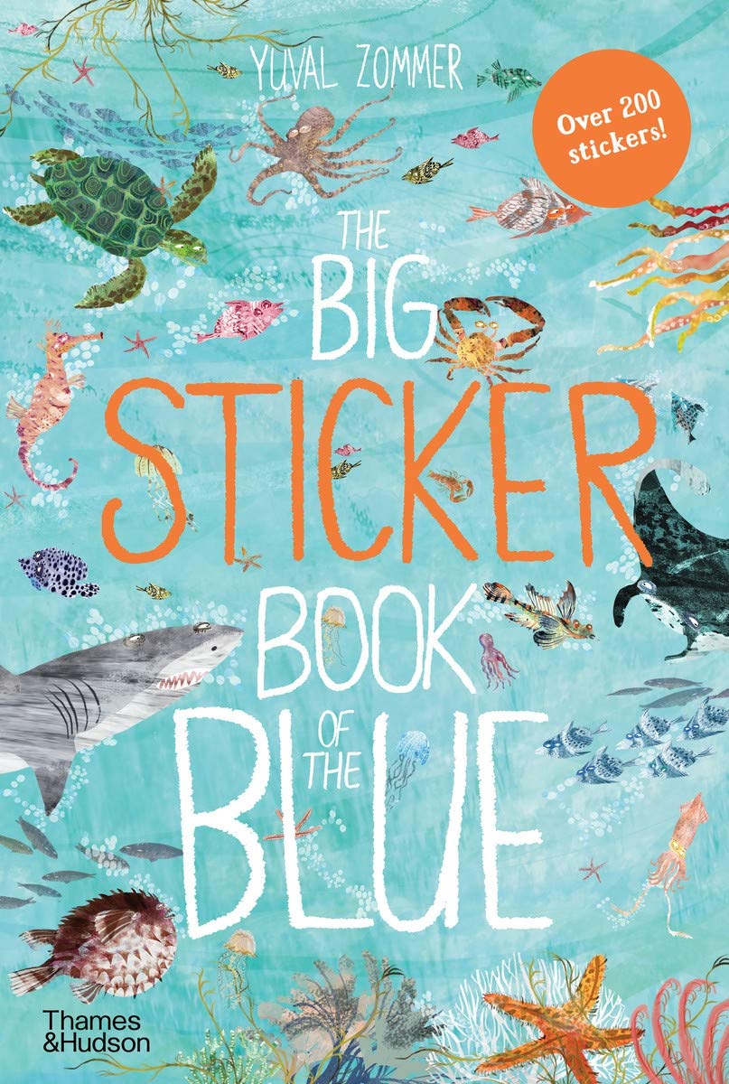 Book: Big Sticker Book of the Blue