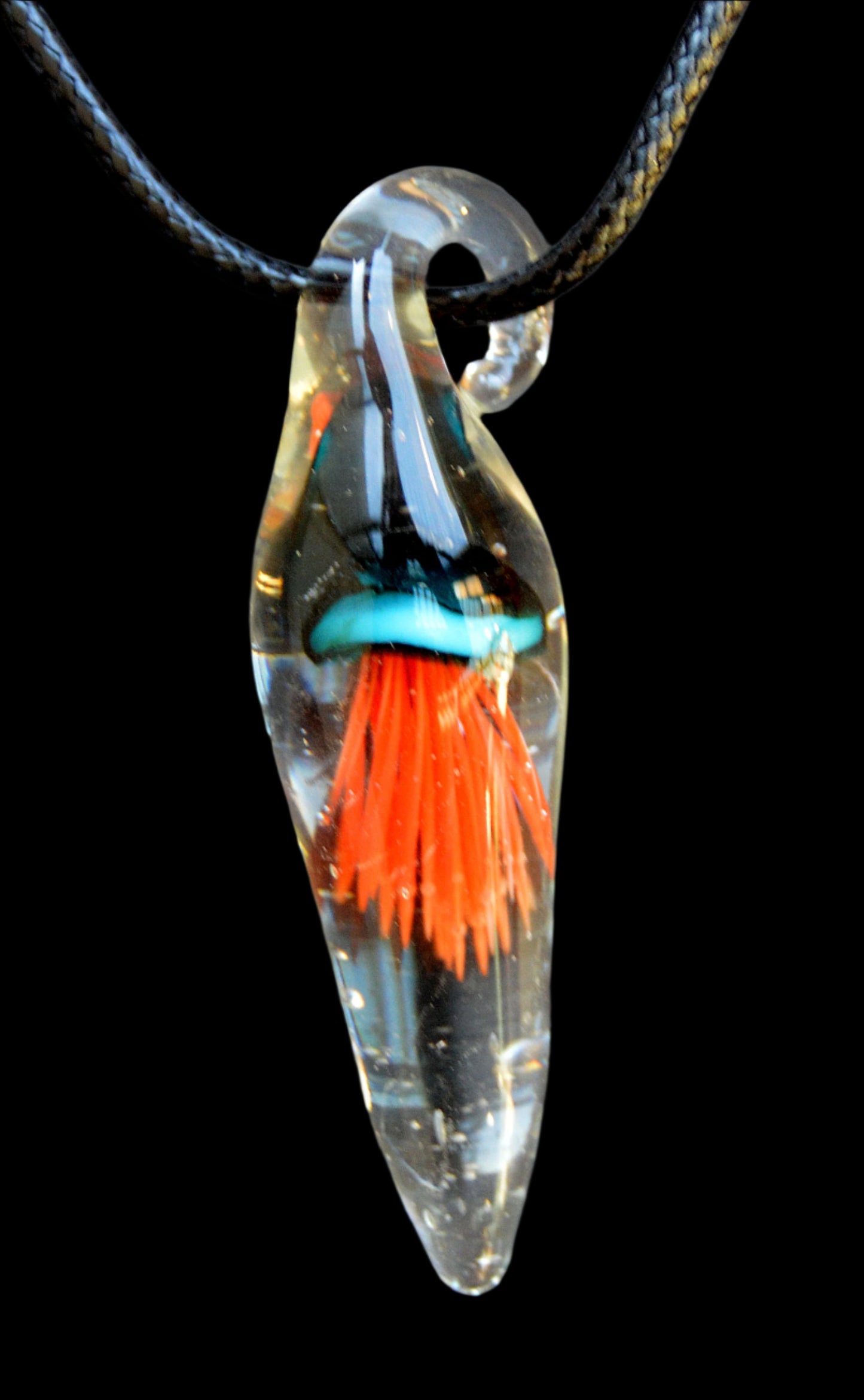 Pendant Jelly Blue/Orange