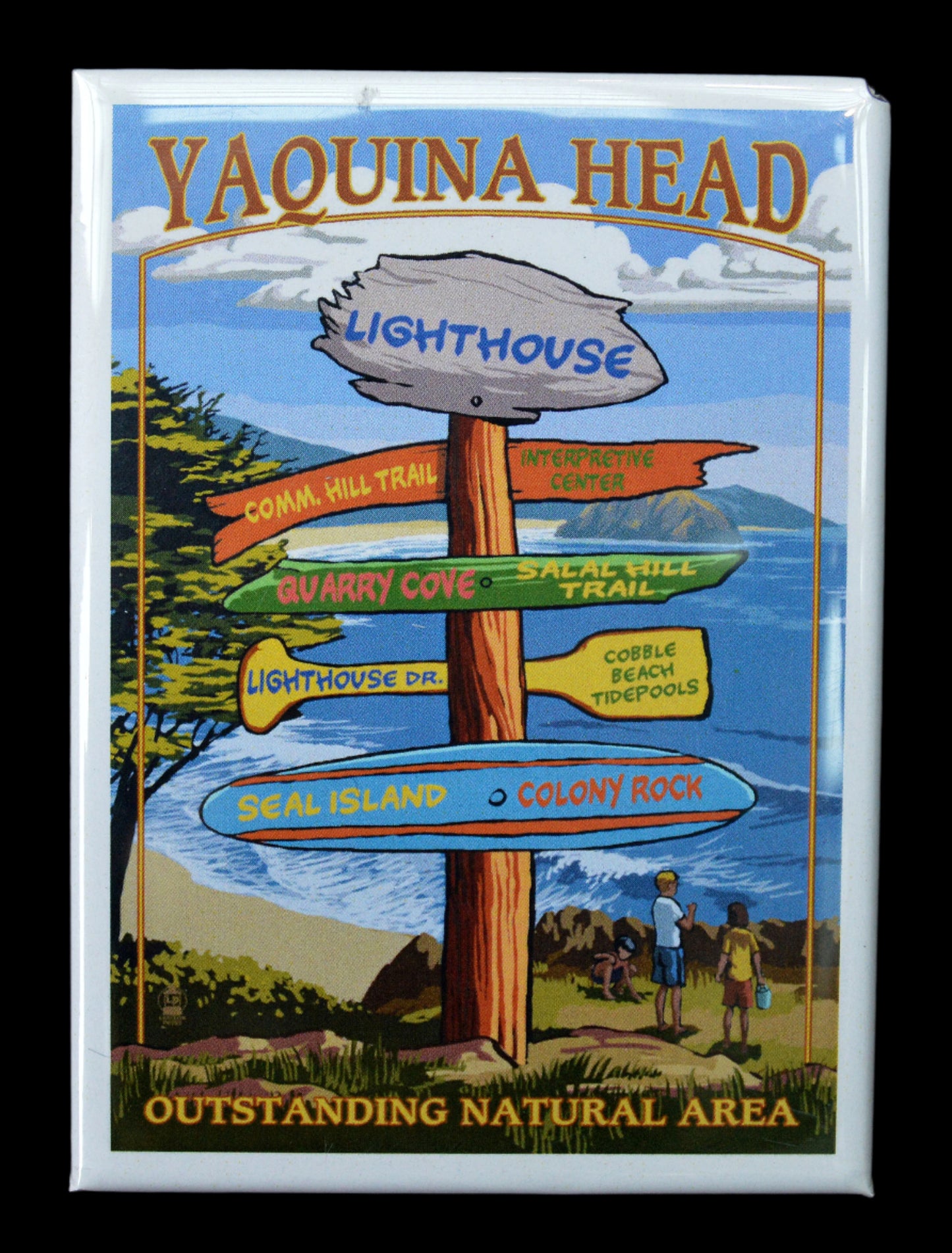 Magnet Signpost Yaquina Head