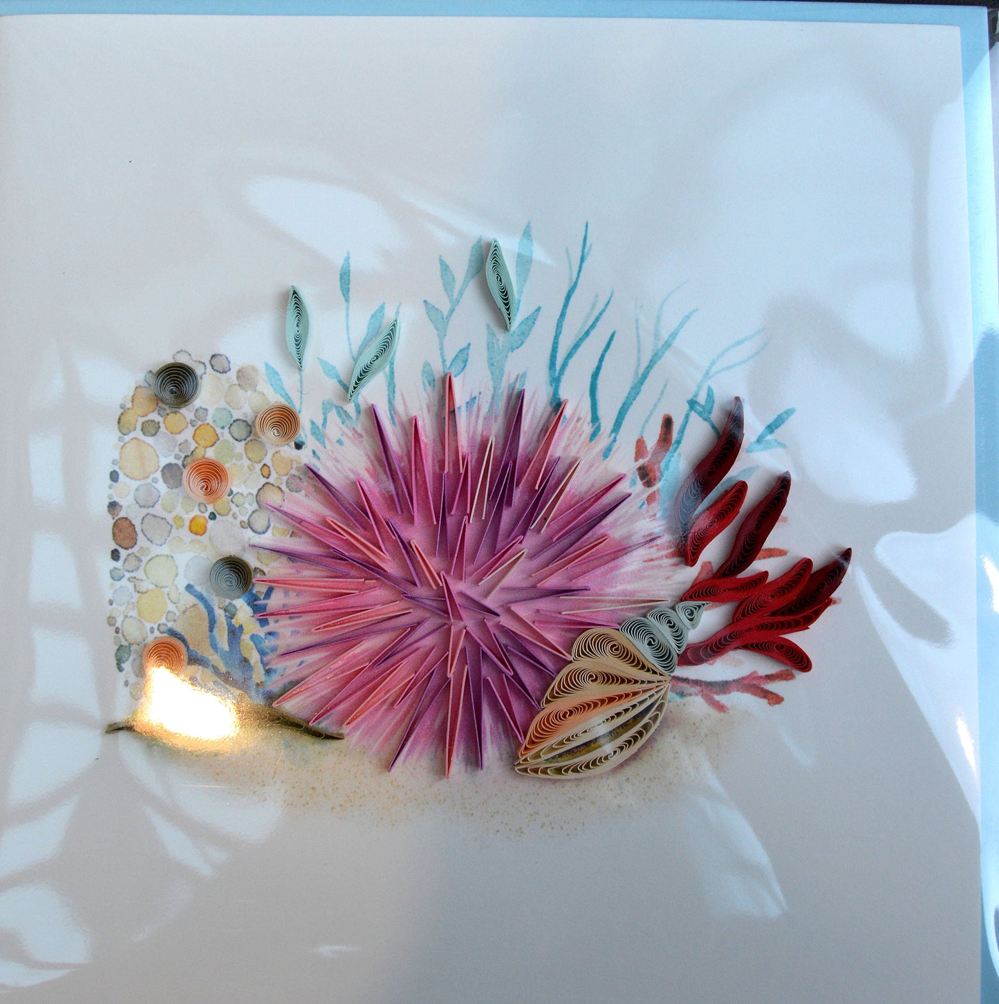 Quilling Card Urchin