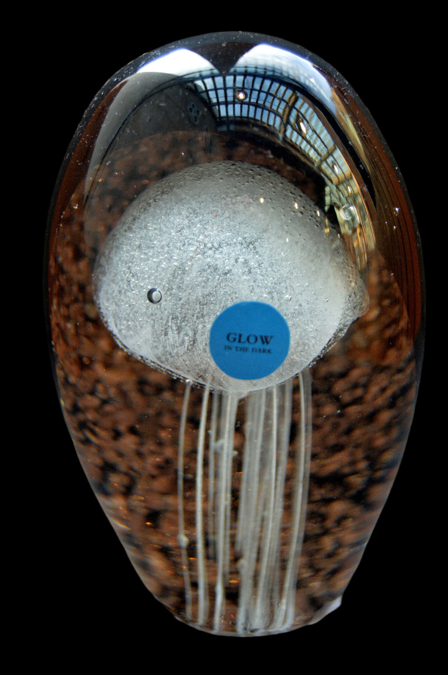 Jelly White w/ Black Background