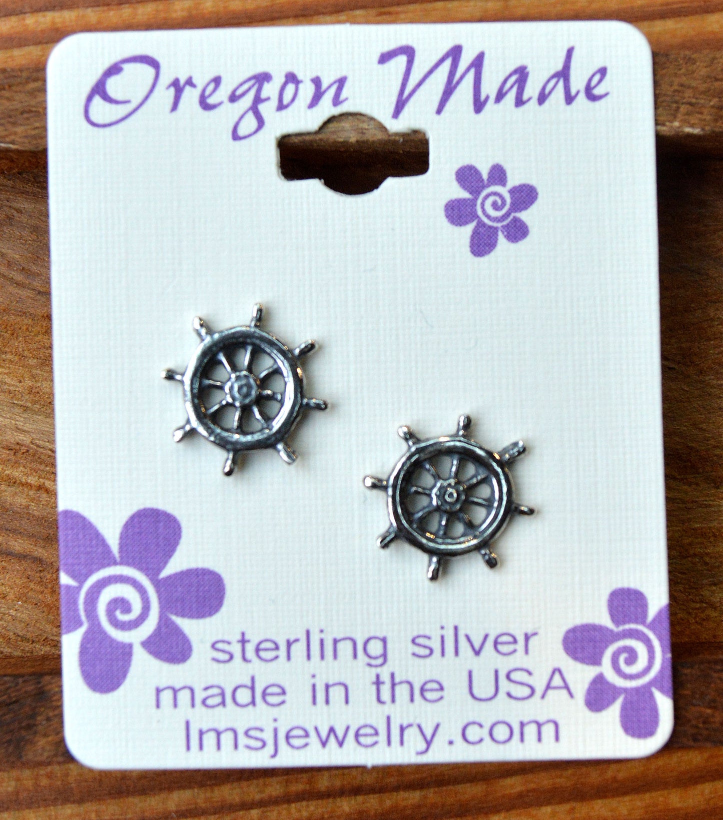 Earring PD Captain's Wheel