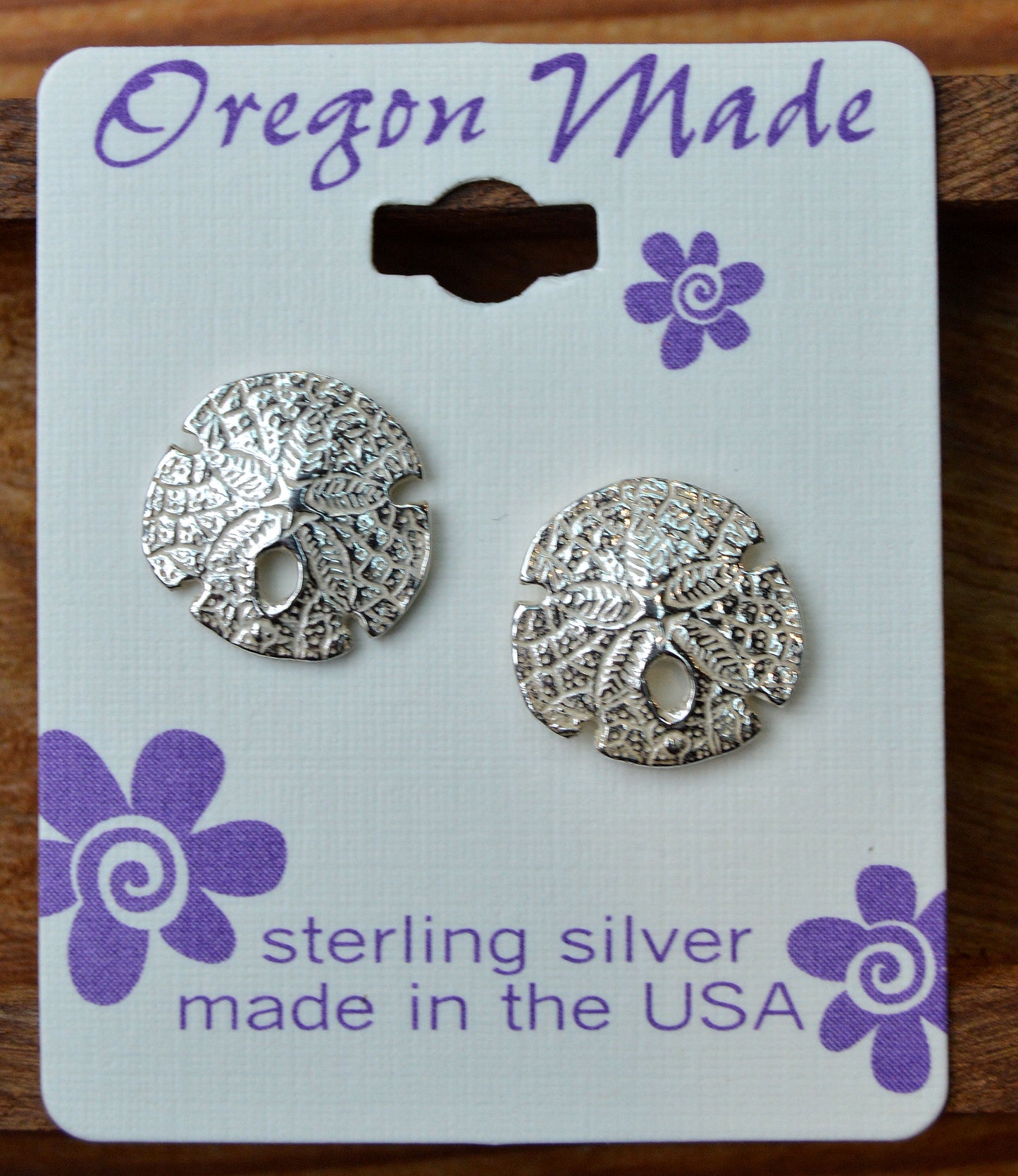 Earring PD Sand Dollar