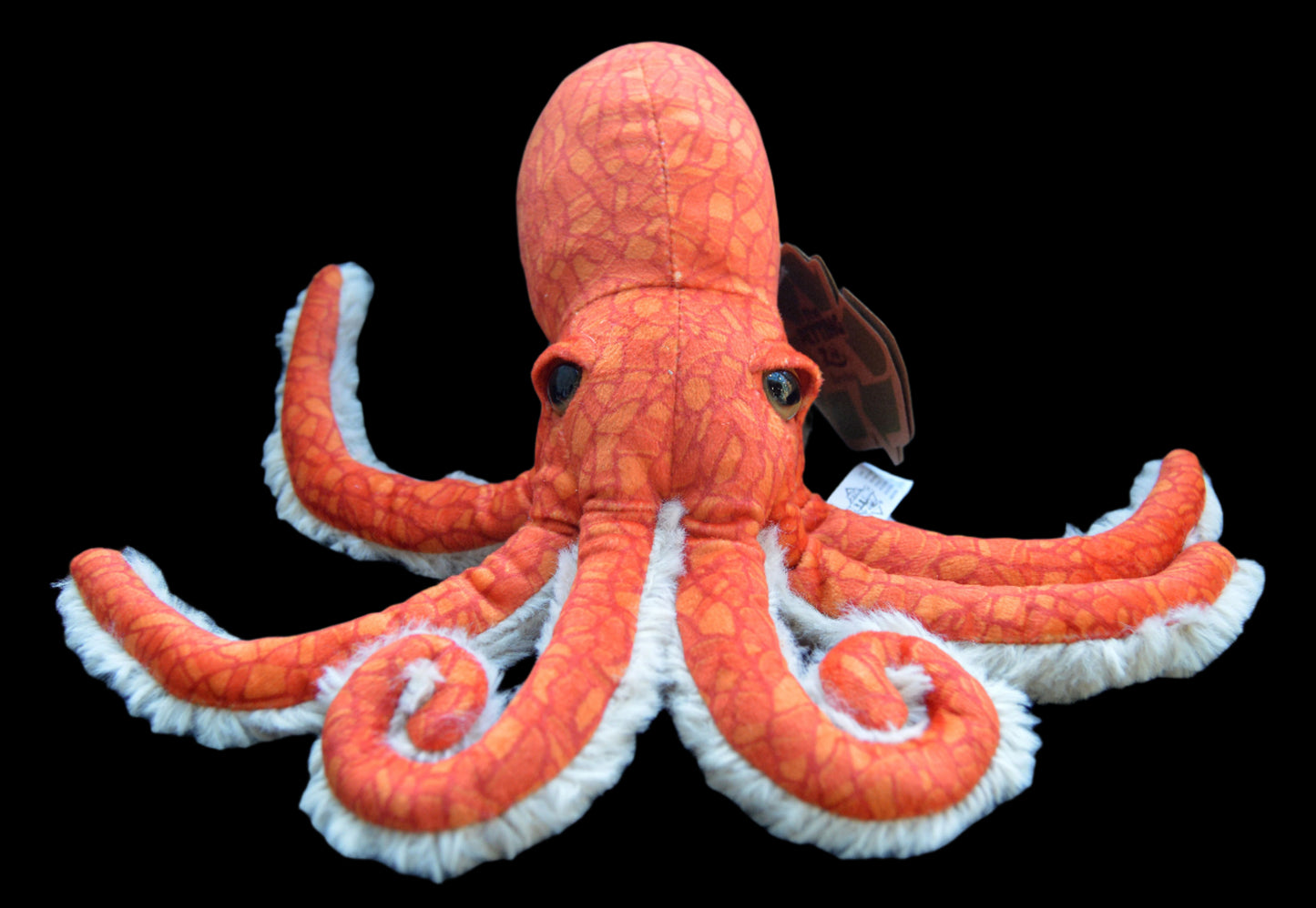 Plush Octopus Pacific Red