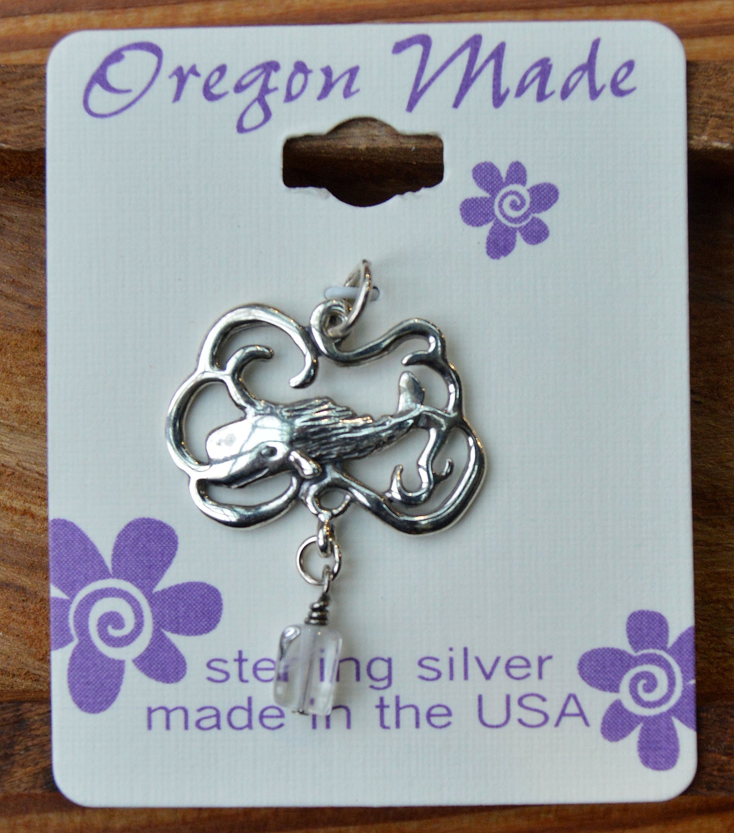 Charm Sperm Whale Crystal