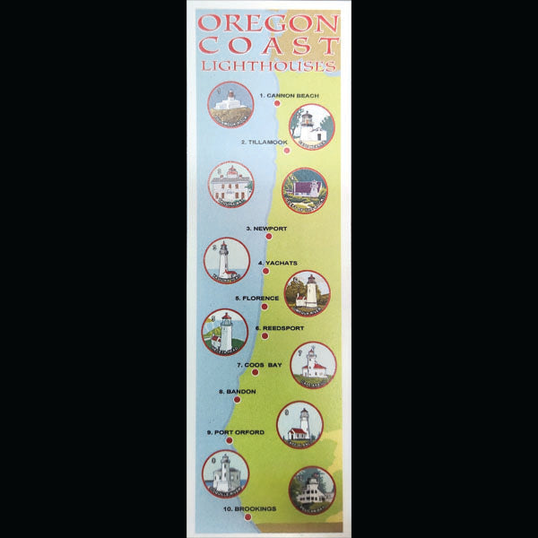 Bookmark OR Coast Lighthouses