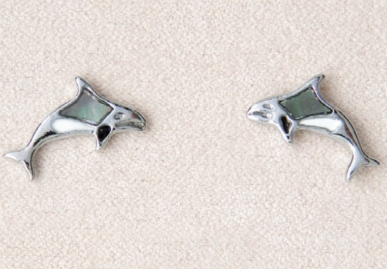 Earring AB Orca Whale-Stud
