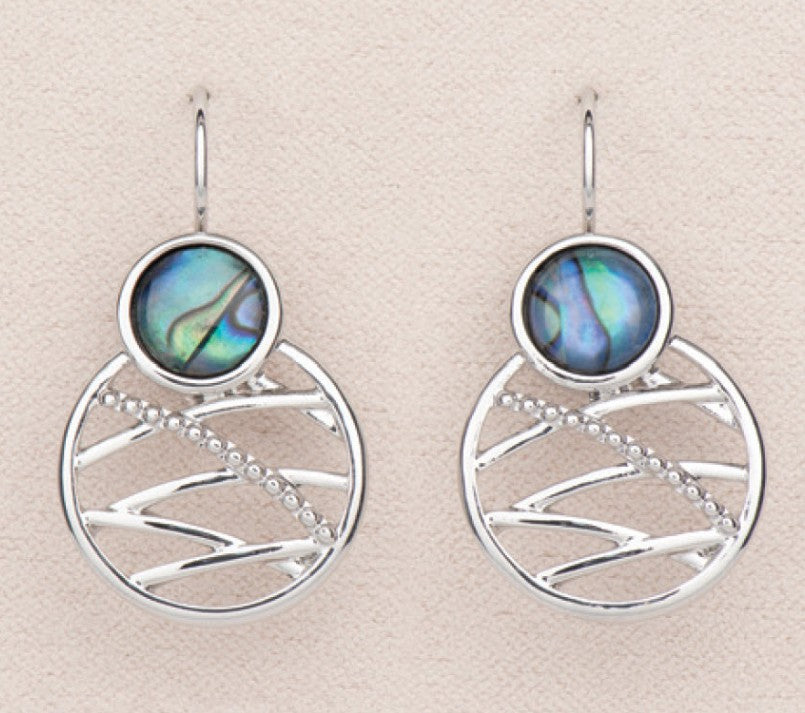 Earring AB Woven Basket