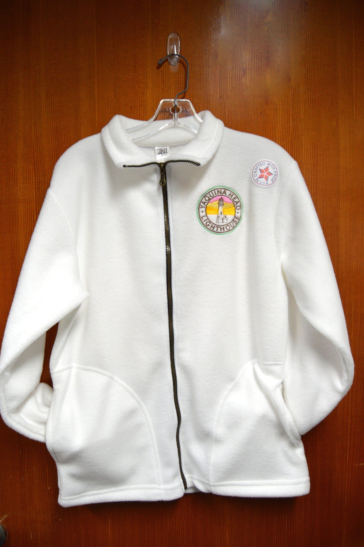 Jacket Polar Fleece White