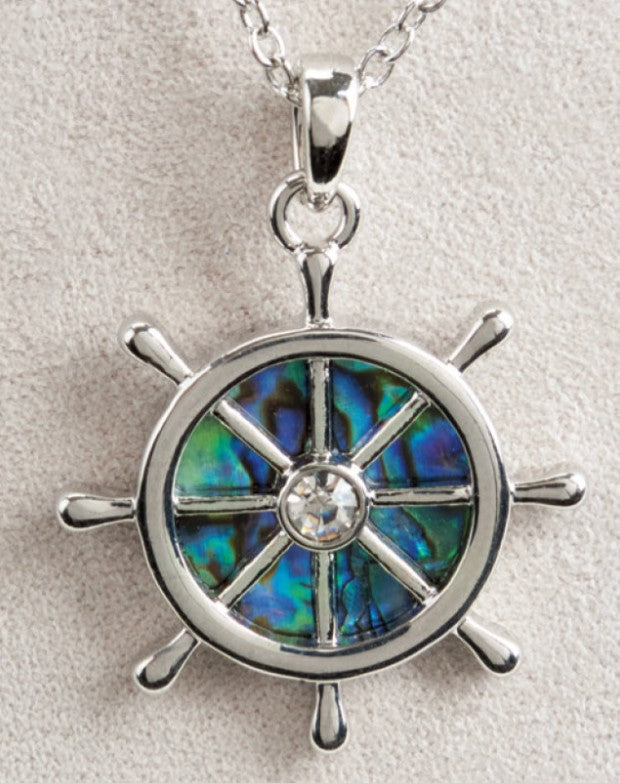 Necklace AB Ship's Wheel