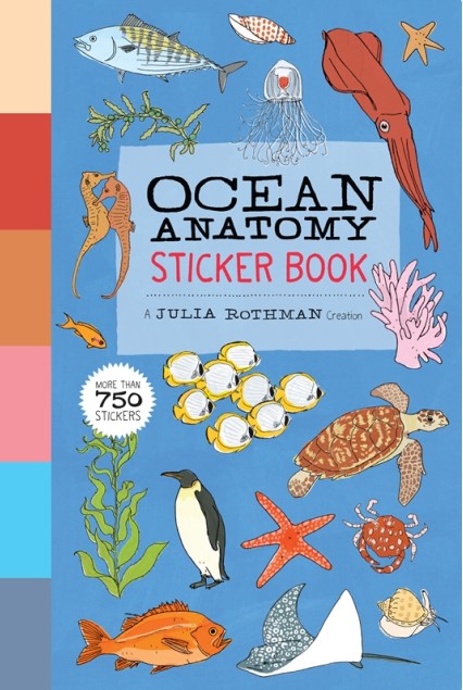 Book: Ocean Anatomy Sticker Book