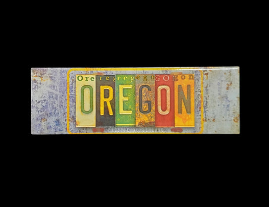Magnet Oregon License Panoramic