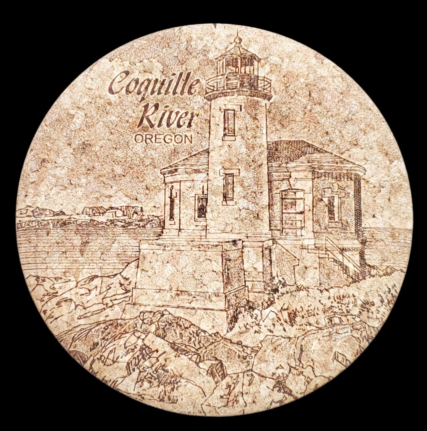 Coaster Cork Coquille River