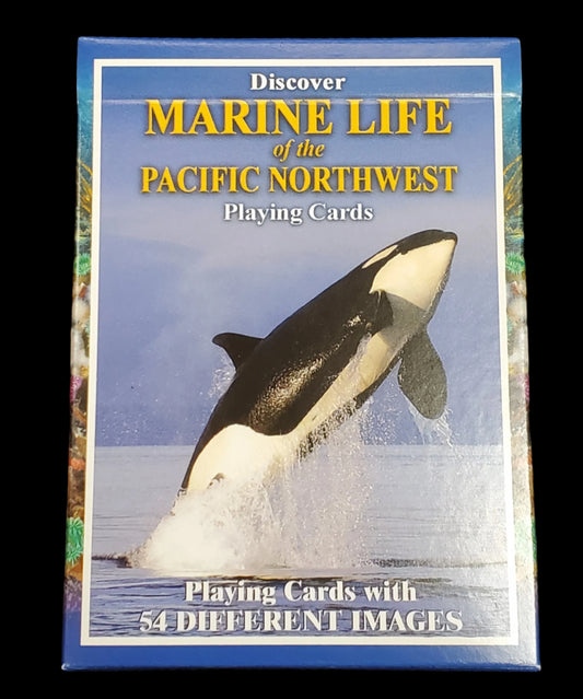 Playing Cards Marine Life PNW