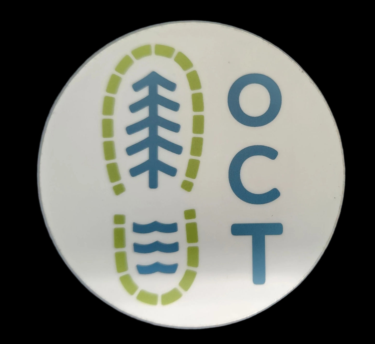 Sticker OCT Boot Round 3"