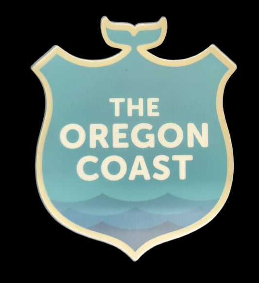 Sticker OC Shield w/Whale Tail