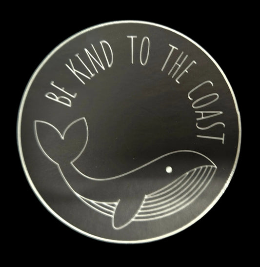 Sticker Be Kind Black & White