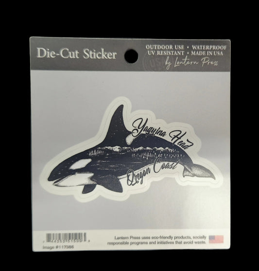Sticker Die Cut Orca YH OC