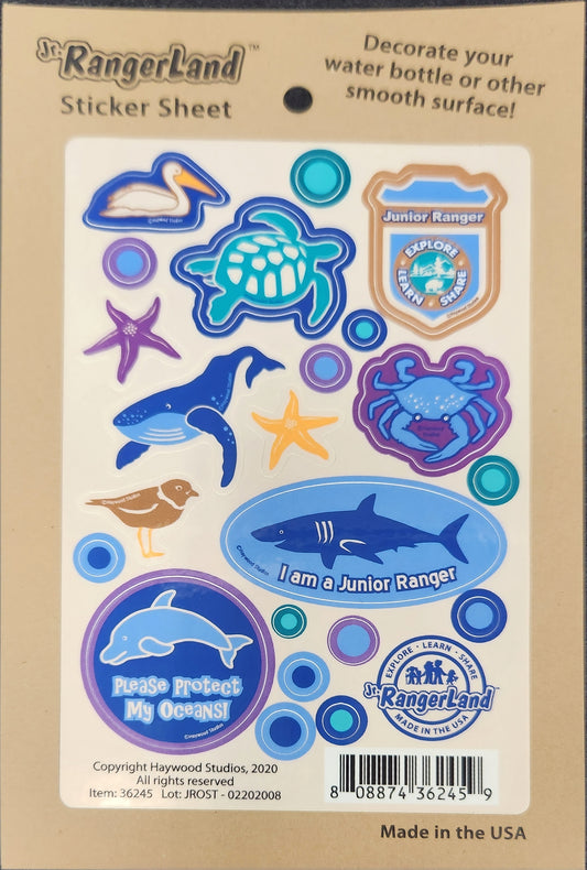 Sticker Jr. Ranger Ocean