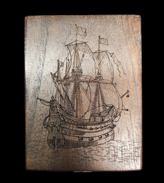 Box Ship Playing Card