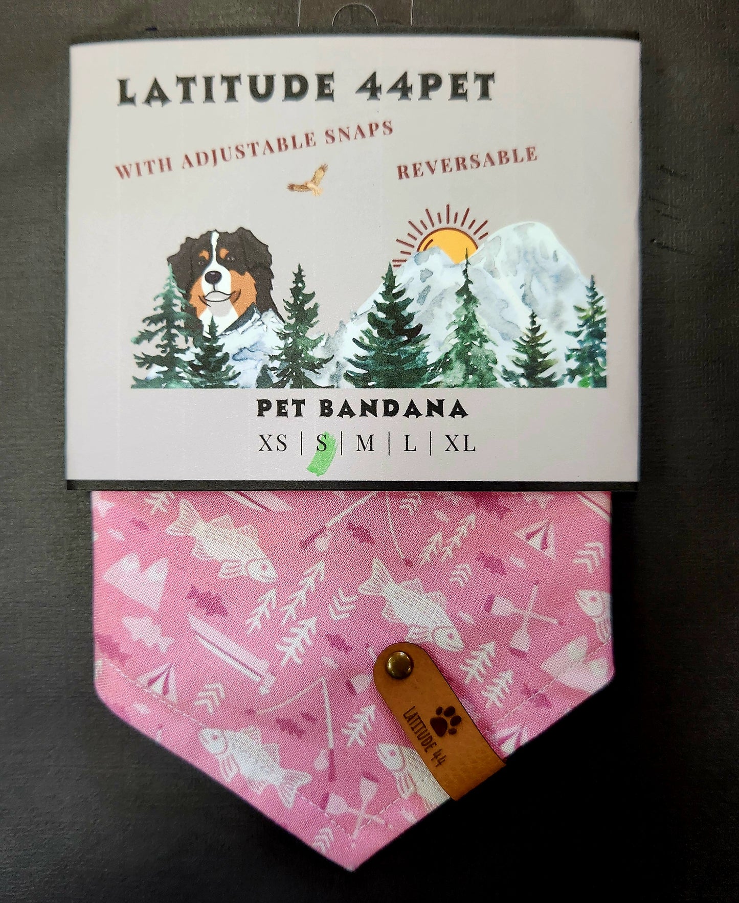 Bandana Camp/Fish Pink