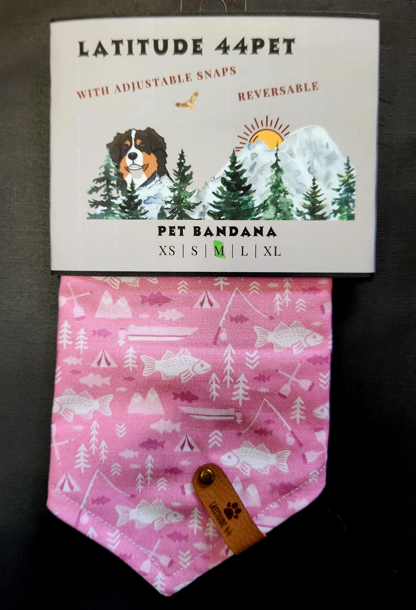 Bandana Camp/Fish Pink