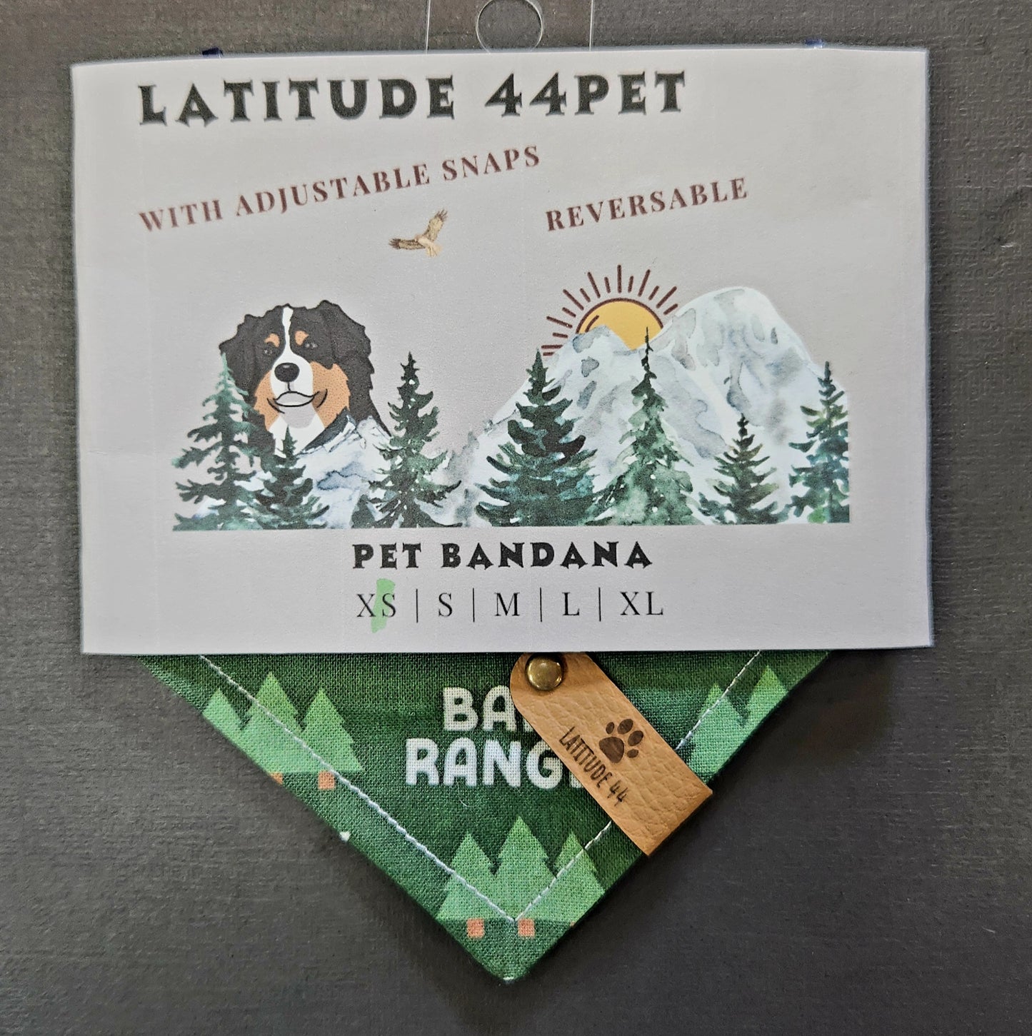 Bandana Bark Ranger Green