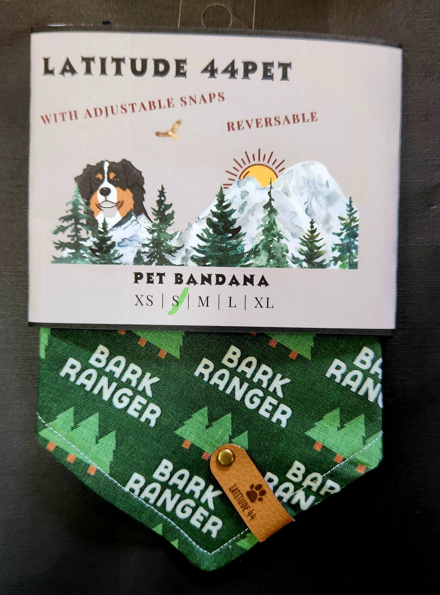 Bandana Bark Ranger Green