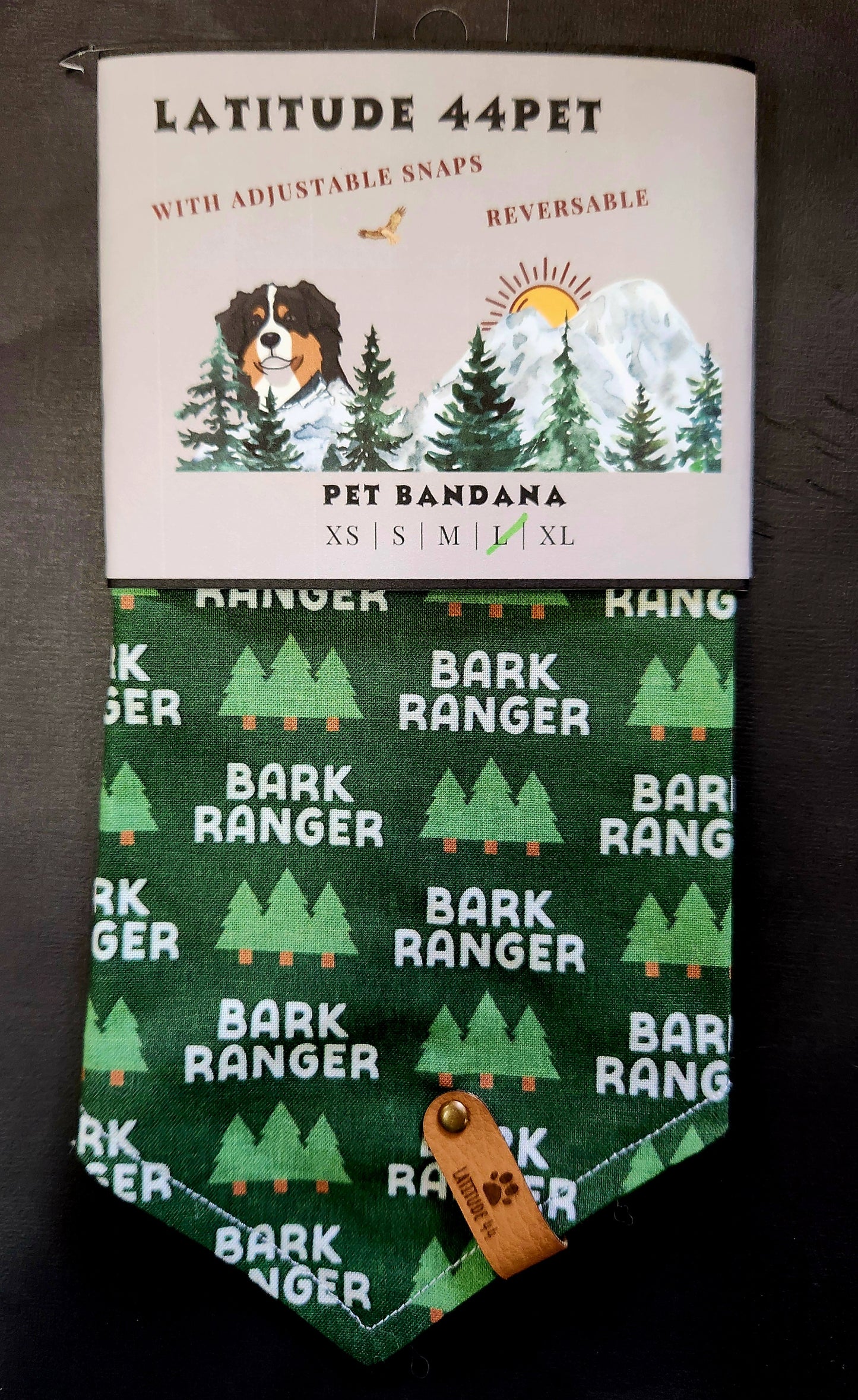 Bandana Bark Ranger Green