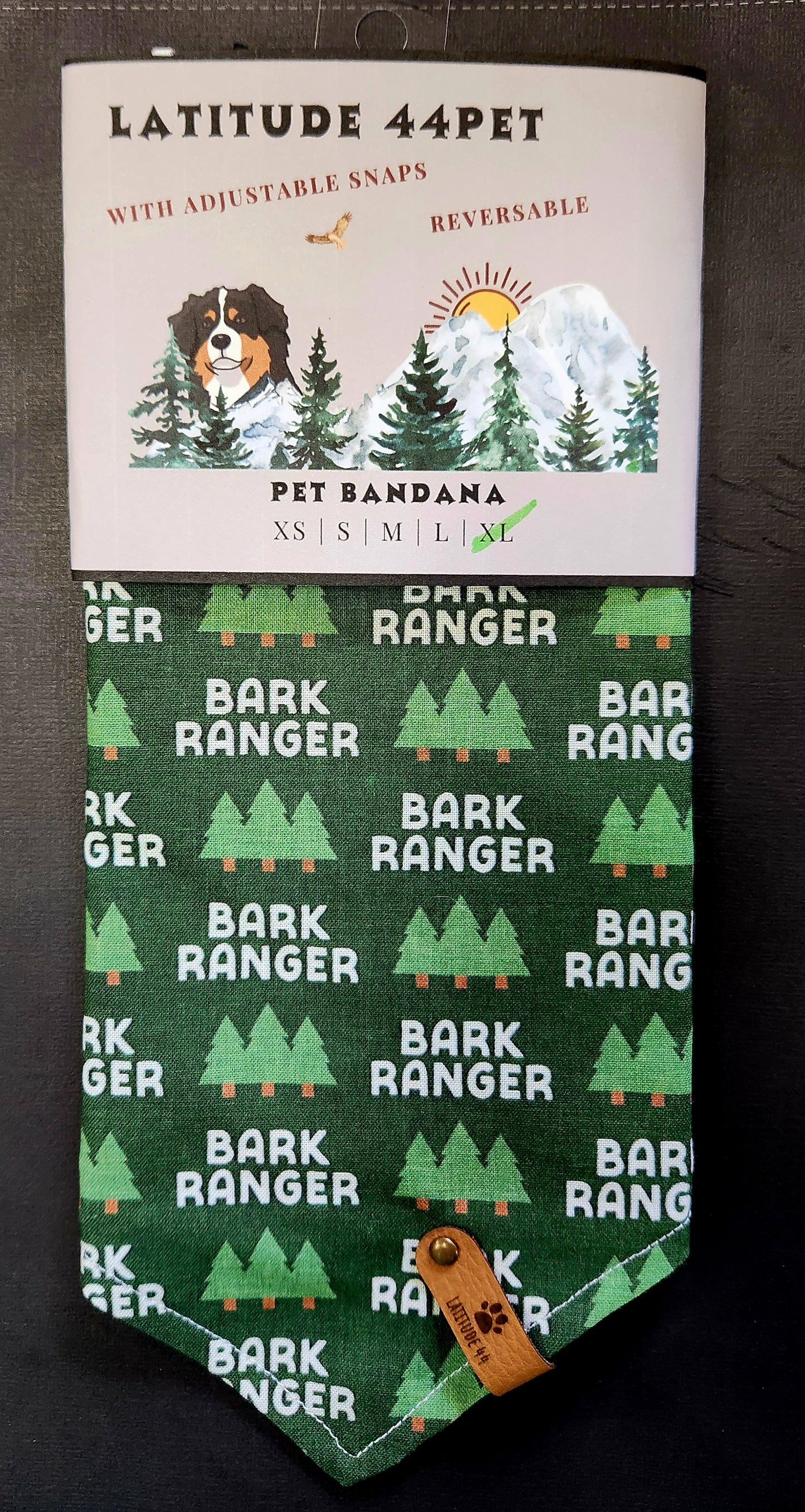 Bandana Bark Ranger Green