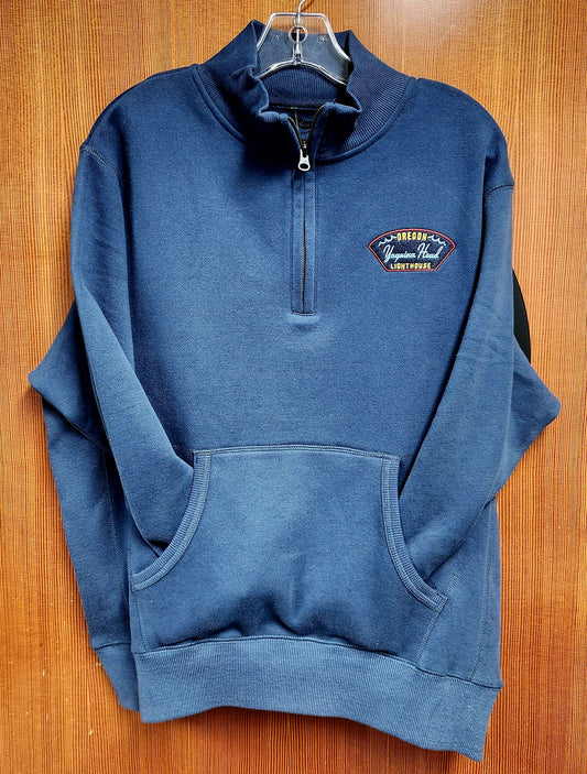 SWT Quarter Zip Blue Dusk