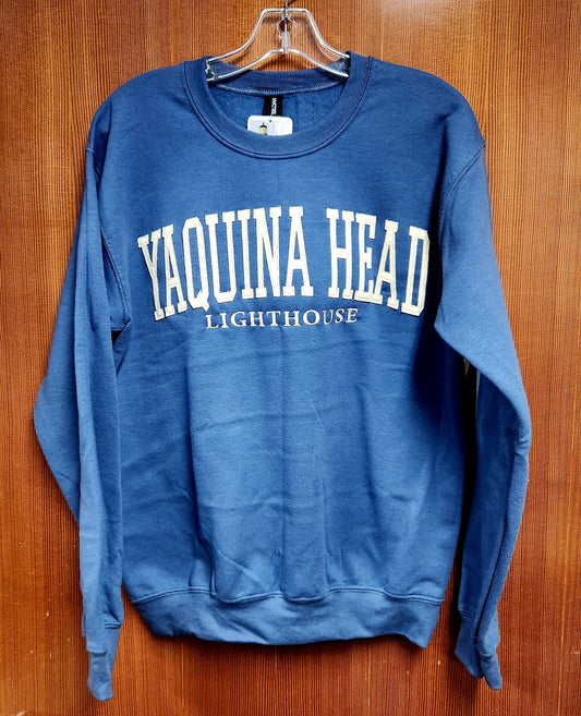 SWT Indigo Applique Crew