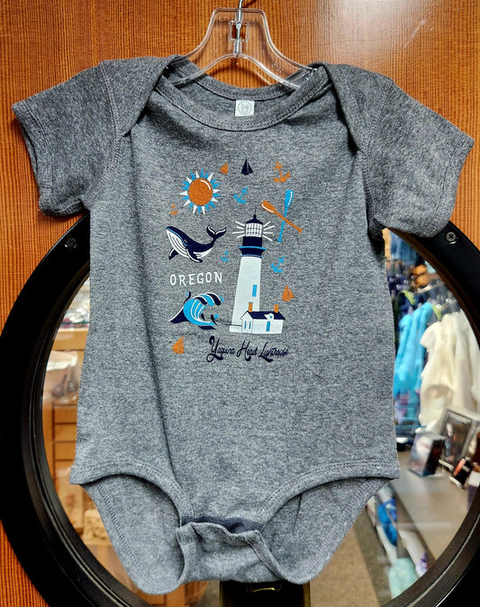 Onesie Lighthouse Grey