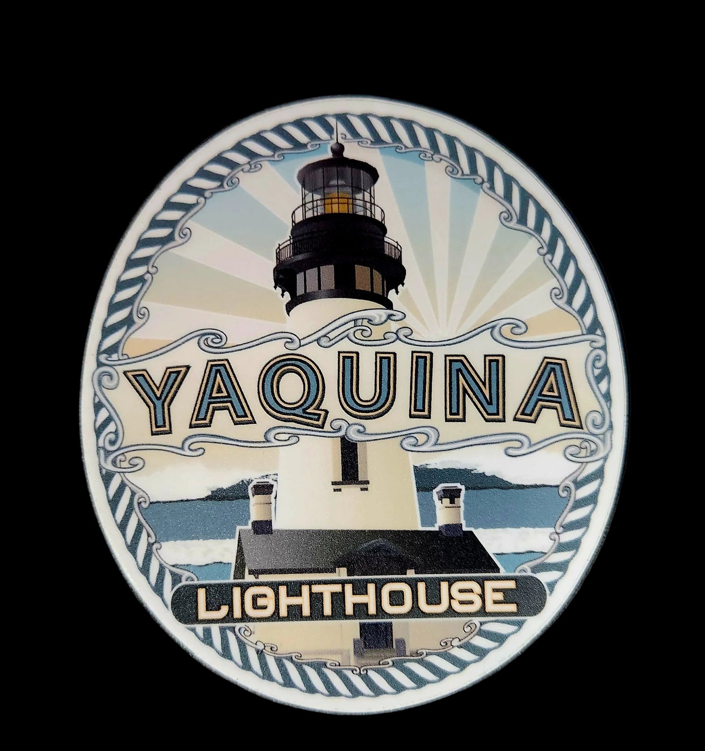 Sticker Yaquina Lighthouse