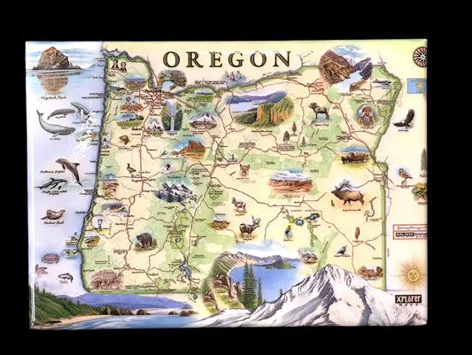 Magnet Oregon Map