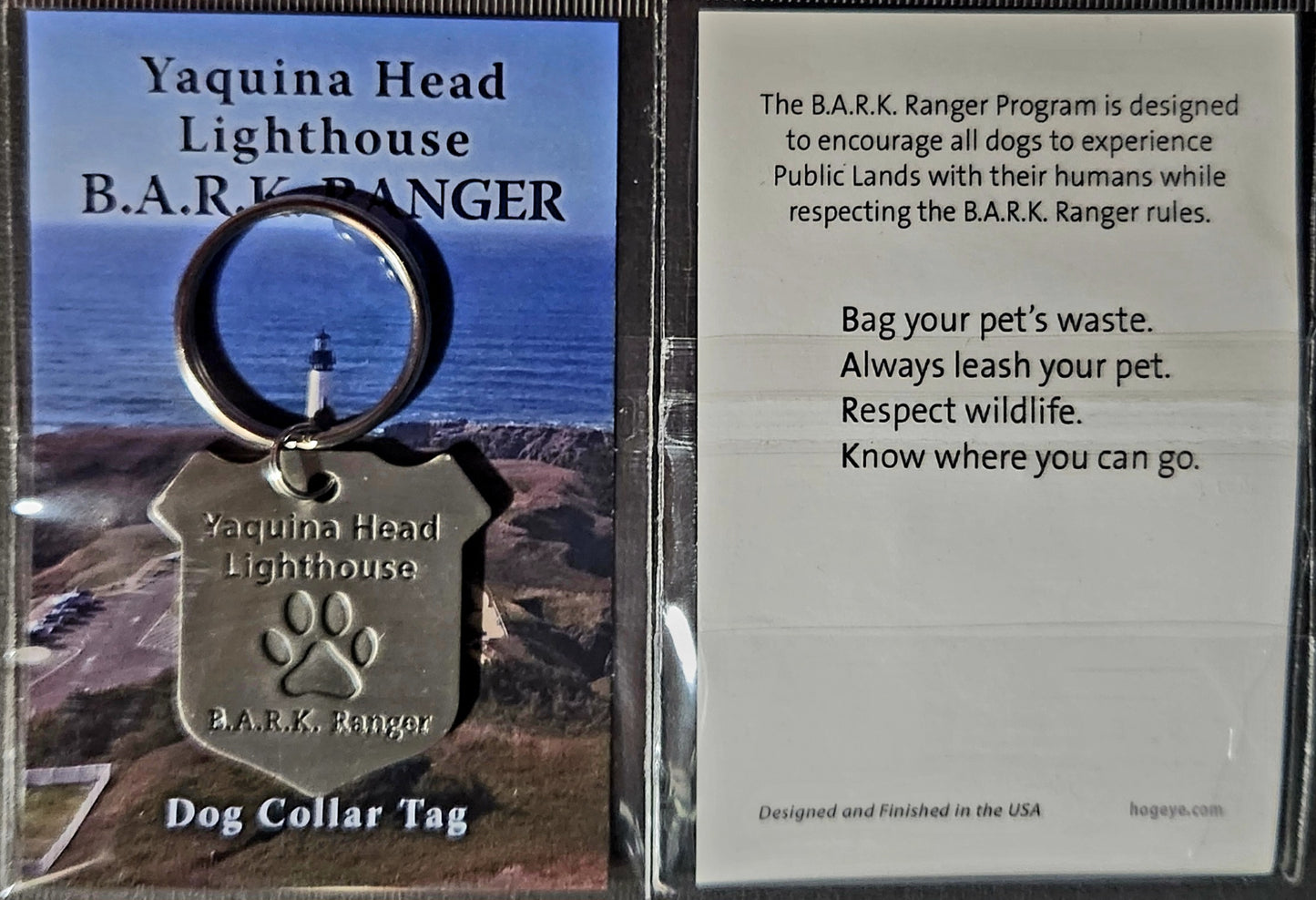 B.A.R.K Ranger Tag