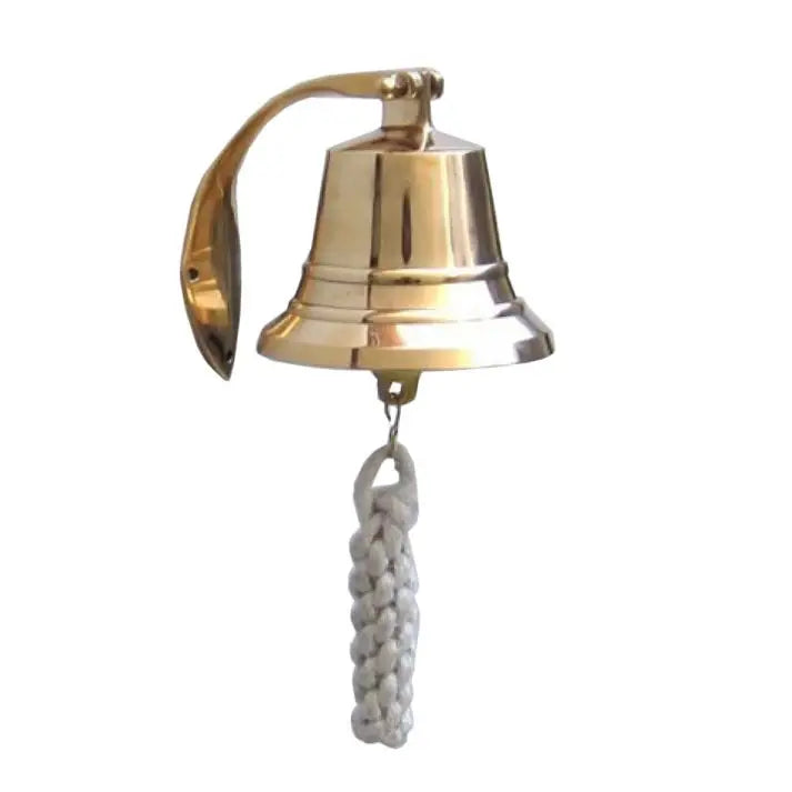 Bell Brass-Plated for Hanging