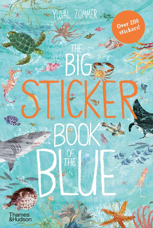 Book: Big Sticker Book of the Blue