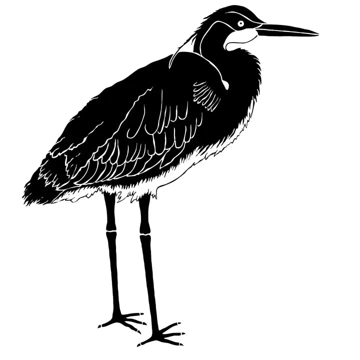 Glass: Blue Heron Pint