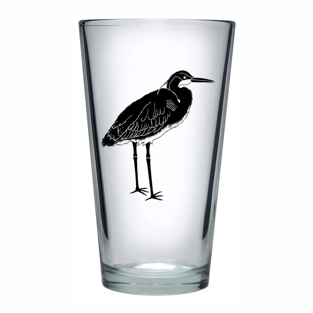 Glass: Blue Heron Pint