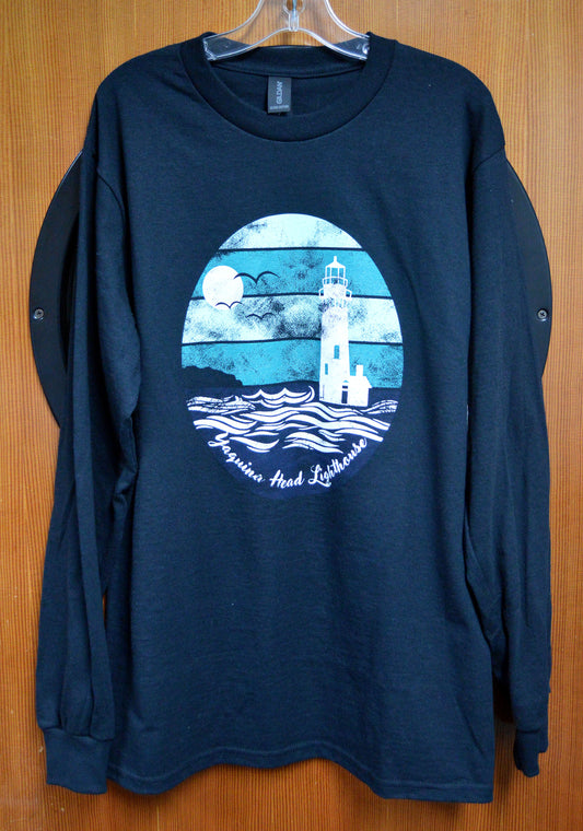 Tee Long Sleeve Black Jade