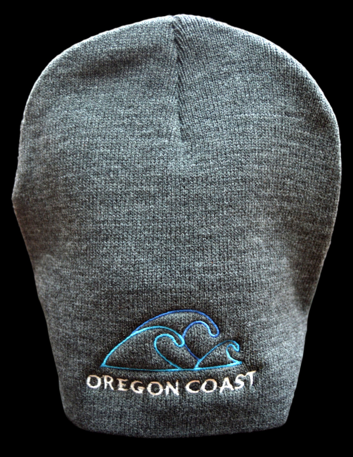 Beanie Waves Charcoal