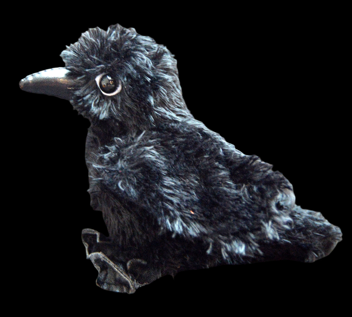 Finger Puppet Raven