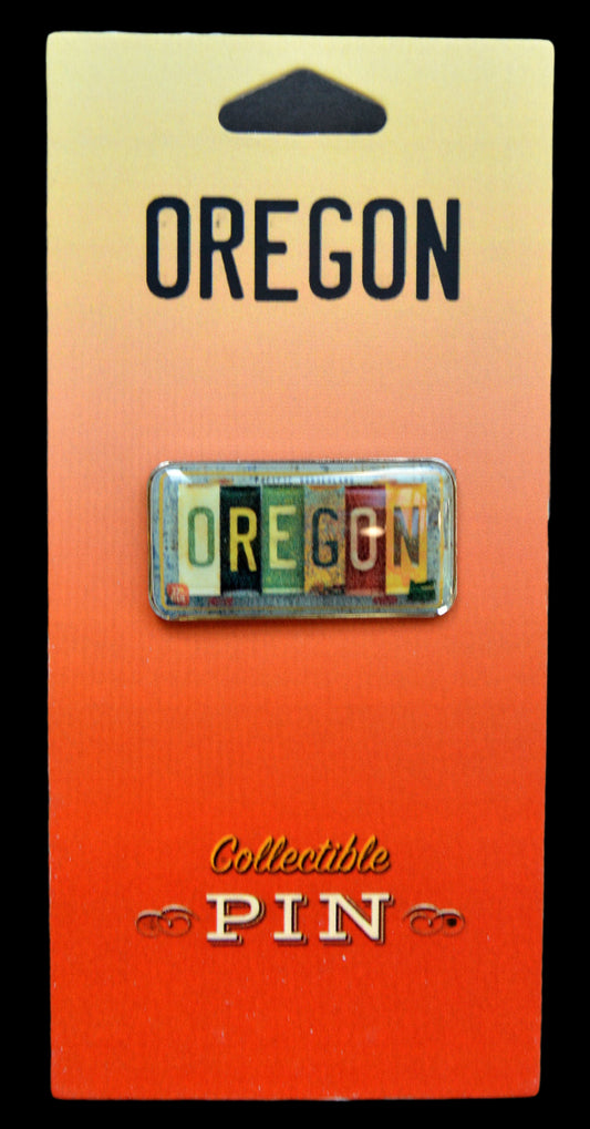 Pin Oregon License Plate
