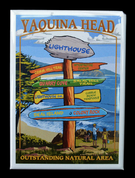Magnet Signpost Yaquina Head